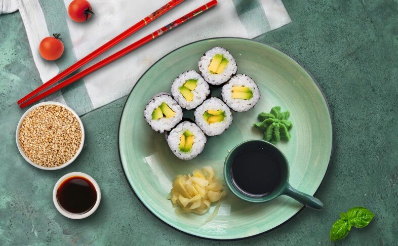 Мини Ролл Авокадо