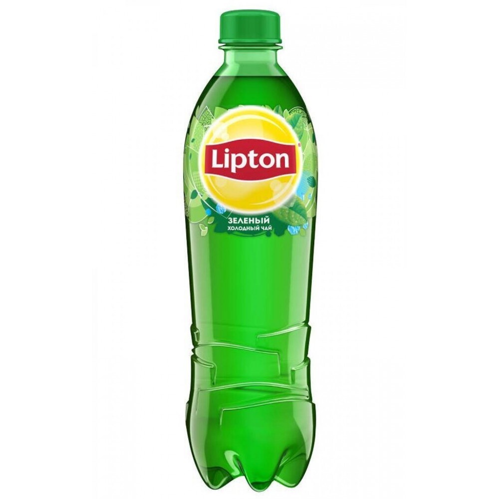 Холодный зеленый чай Липтон