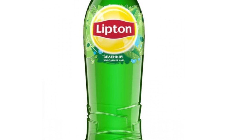 Холодный зеленый чай Липтон
