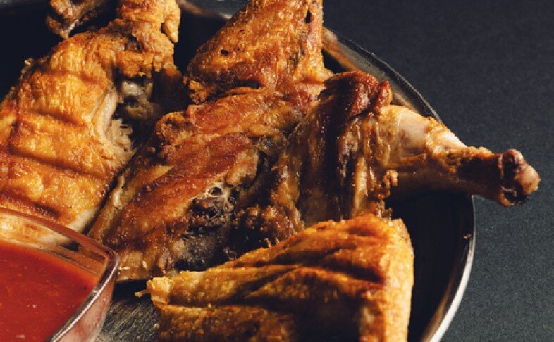 Цыпленок жареный