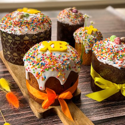 0,35 кг Кулич Пасхальный