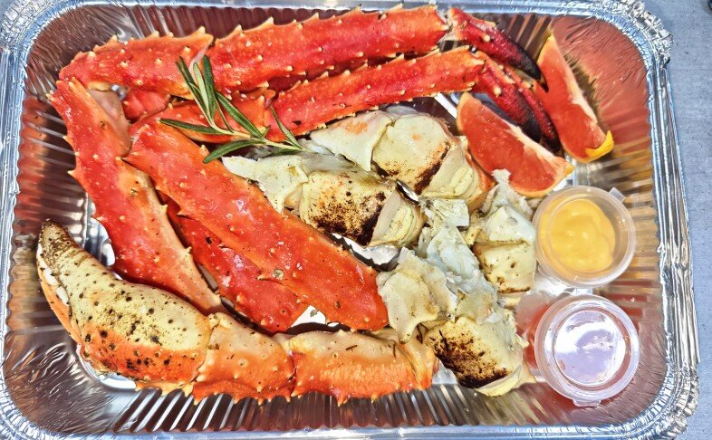 Камчатский краб в собственном соку, размер L