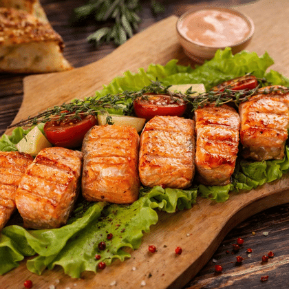 Шашлычок из семги