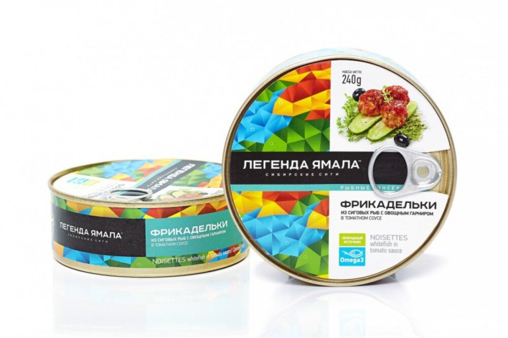 Фрикадельки из сиговых рыб с овощн. гарниром в том. соусе 227 гр