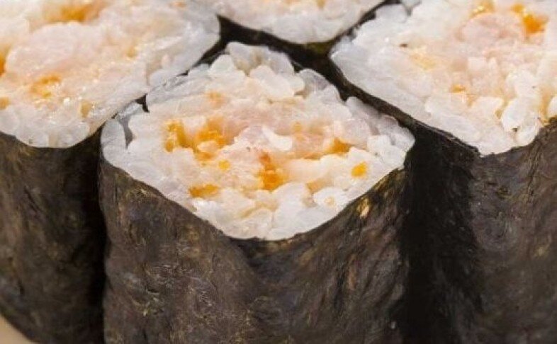 Мини ролл с креветкой