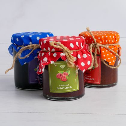 Варенье малиновое 250гр штучка