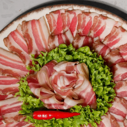 Сало соленое за 100гр