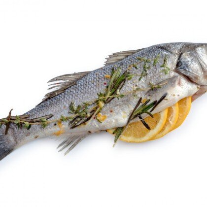 Сибас в цитрусовом маринаде, кг