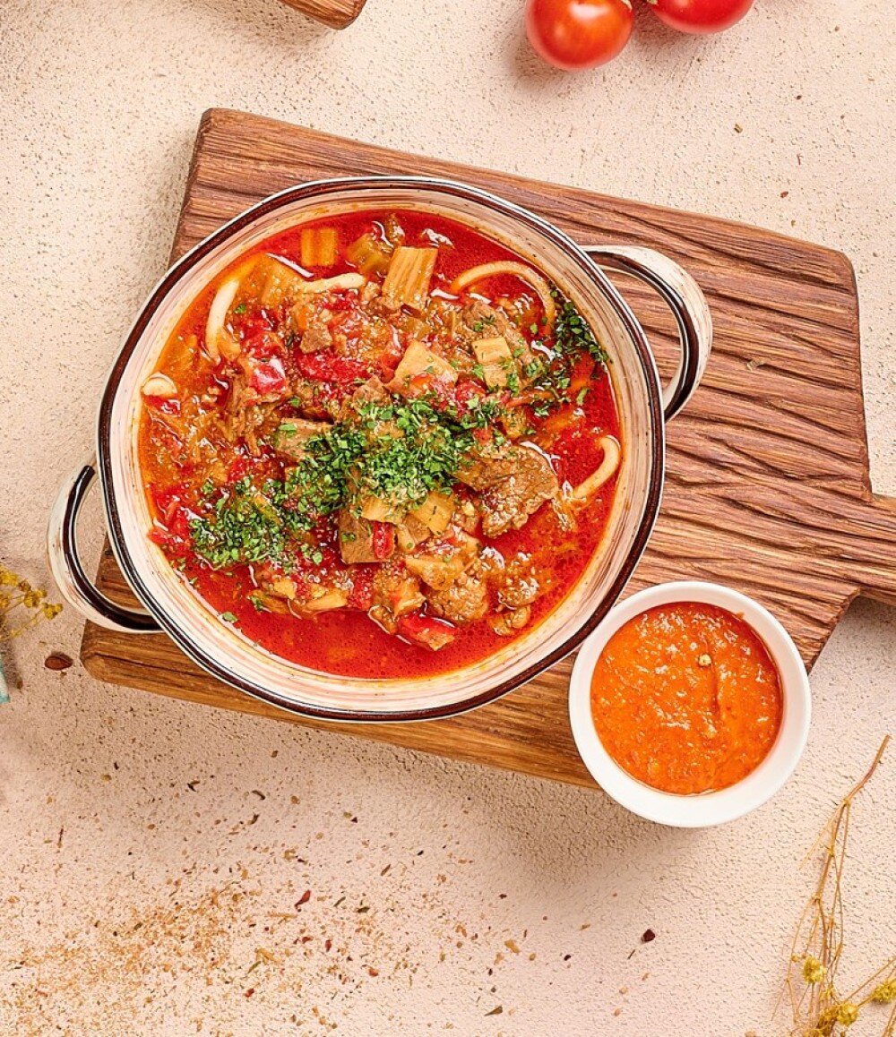 Лагман с бараниной