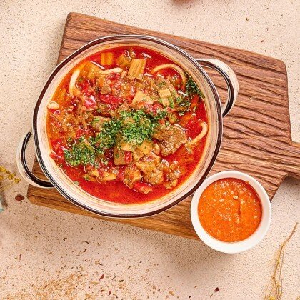 Лагман с бараниной