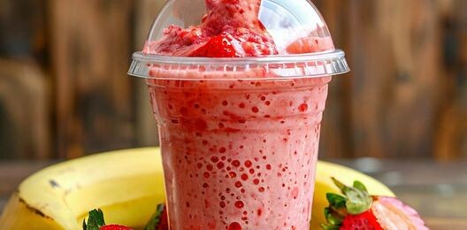 Смузи Клубника - Банан