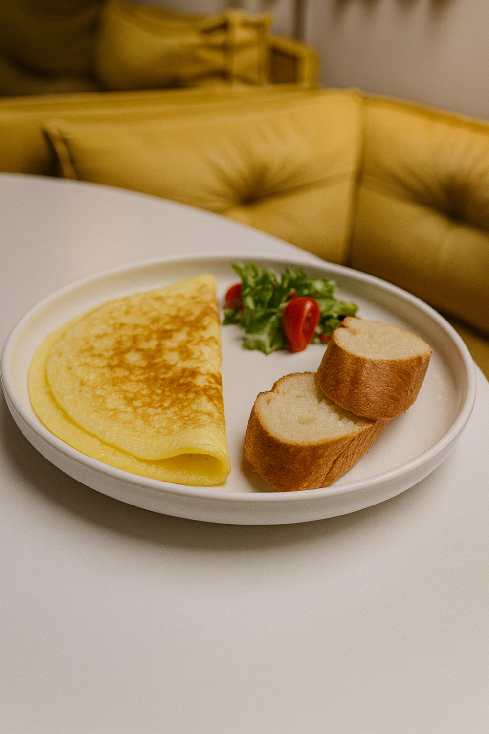 Омлет с сыром