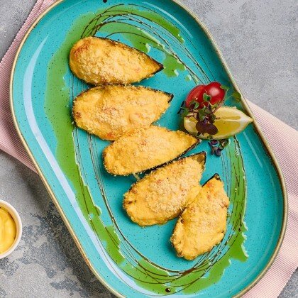 Запечённые мидии