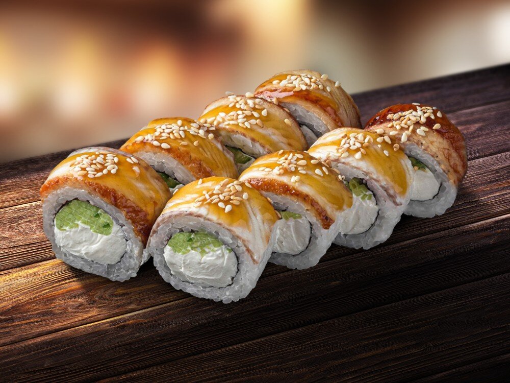 Филадельфия с угрем (мини)