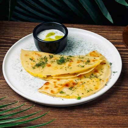 Кыстыбый с картофелем