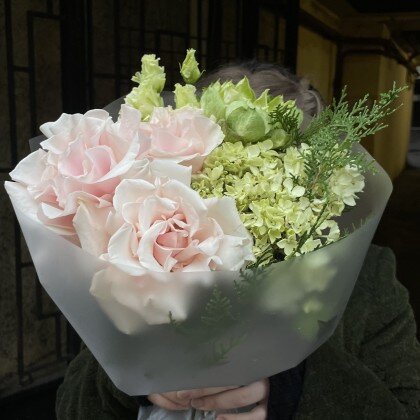 Букет «Лаймовое утро»