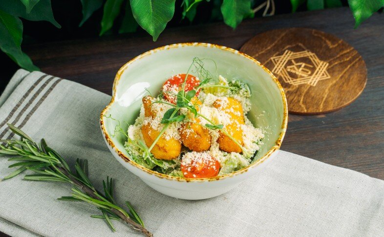 Детский цезарь с наггетсами