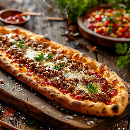 Пиде с мясом