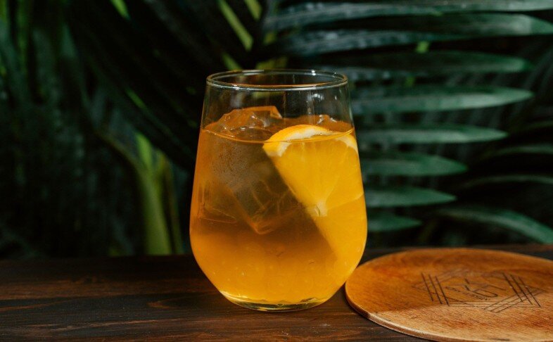 Бабл ти с личи и манго