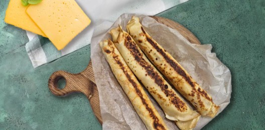 Блины с сыром
