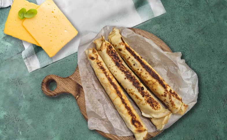 Блины с сыром