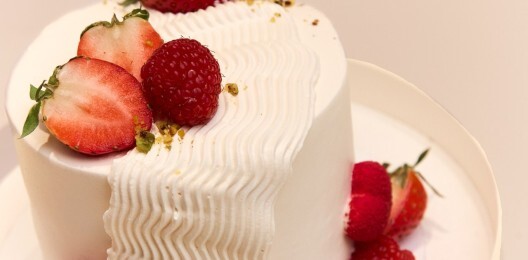 Торт "Фисташка-Малина"