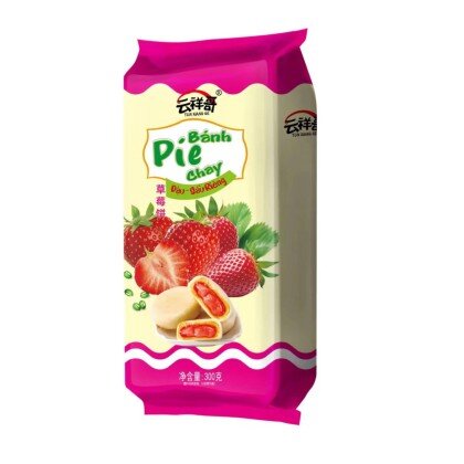 Кекс клубничный