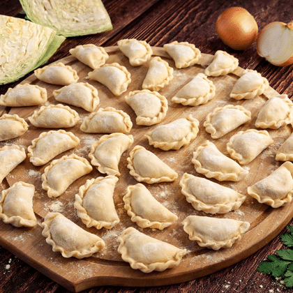 Вареники с капустой п/ф