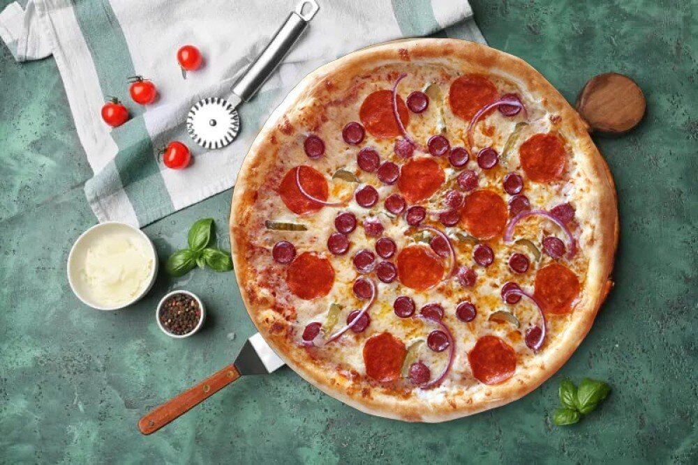 Пицца Баварская 23см