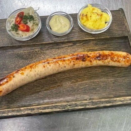 Куриная колбаска