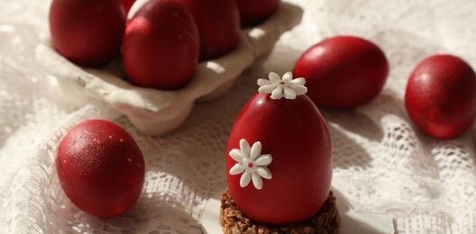 Муссовое пирожное "Пасхальное яйцо"