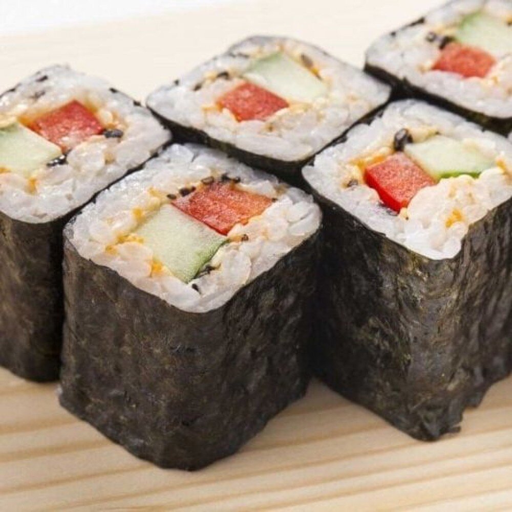 Мини ролл с овощами