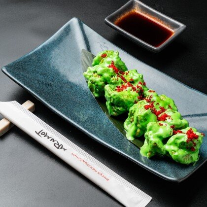 КРЕВЕТКИ ВАСАБИ 9 шт