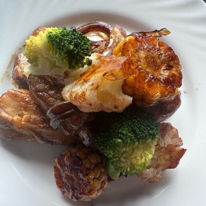 #57 Рёбрышки свиные с овощами