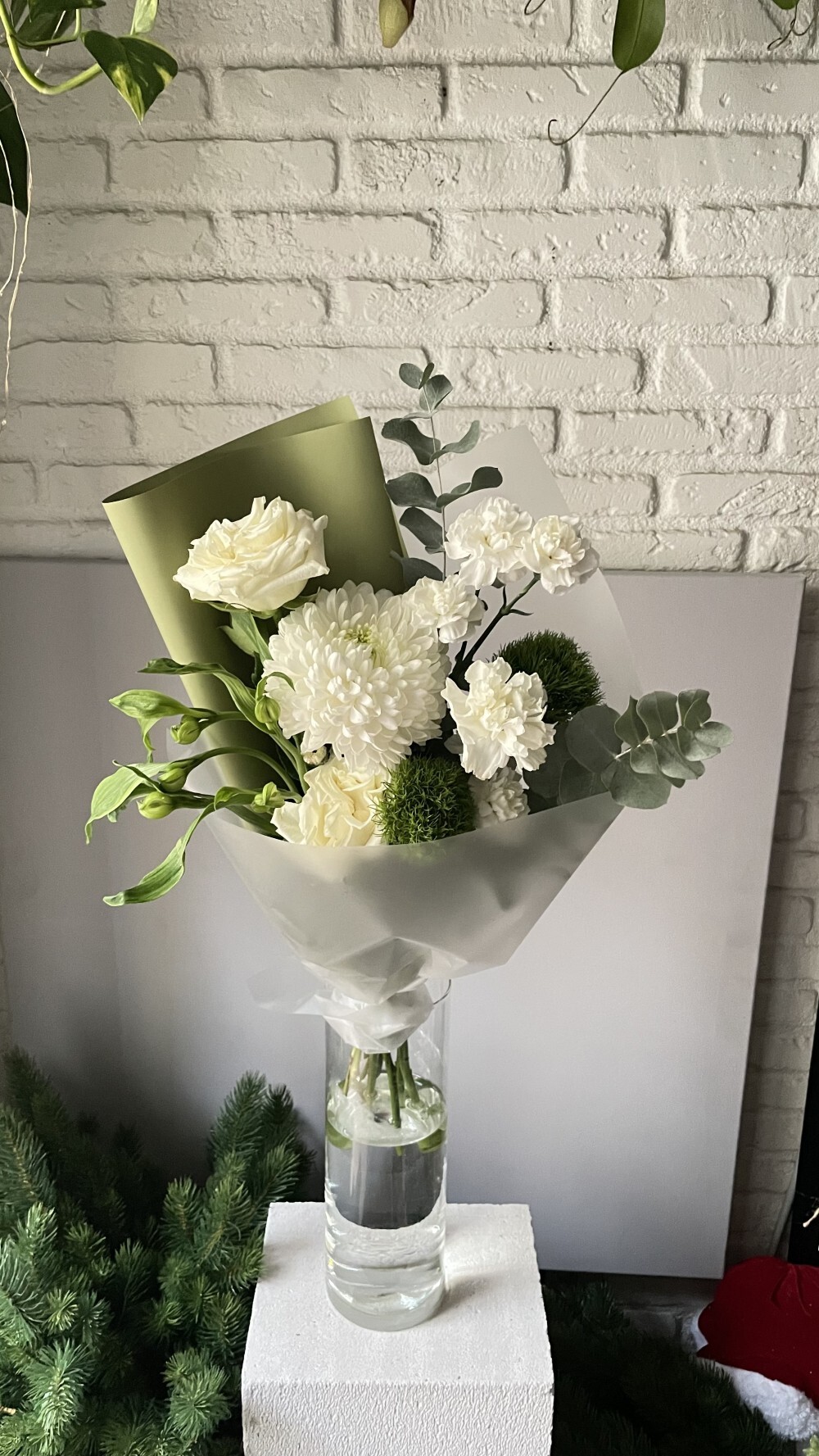 Букет «Белоснежка»