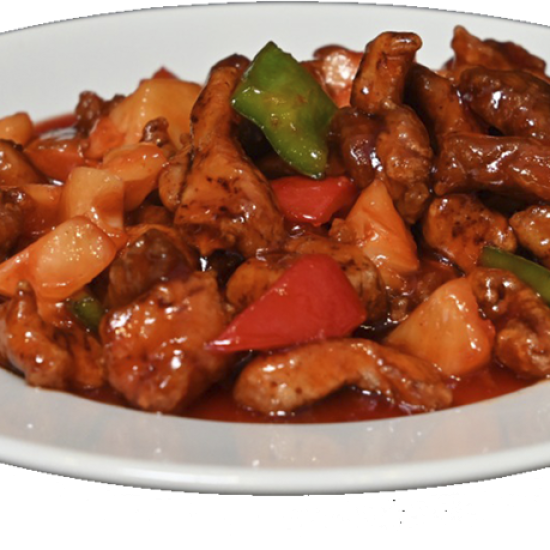 33/6 Куриное филе с ананасом