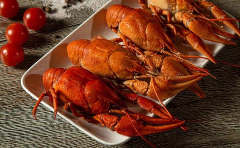 Раки ВОЛЖСКИЕ(дикие), Вареные в рассоле. XXL
14/16 шт на 1кг
Самые вкусные
Без ГМО
Только соль, укроп, лавровый лист, перец 
95 ккал