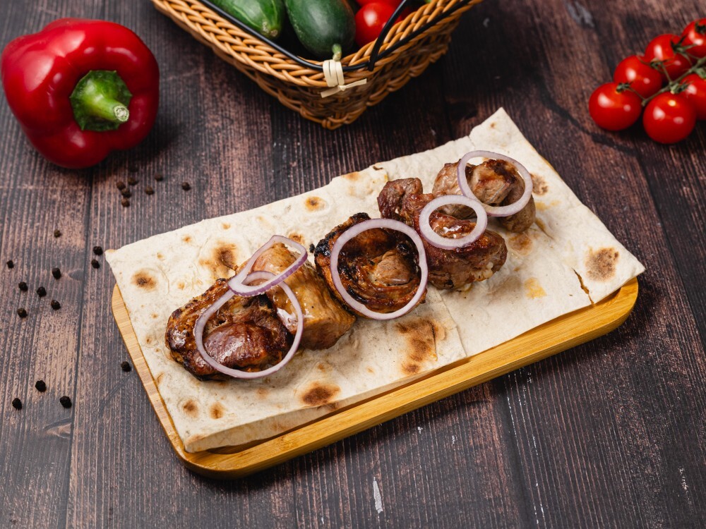 Шашлык из свиной шейки