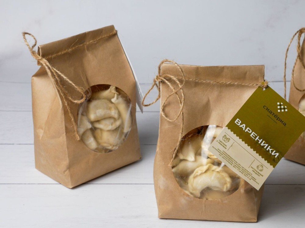 Вареники с капустой и картофелем п/ф (весовой товар)