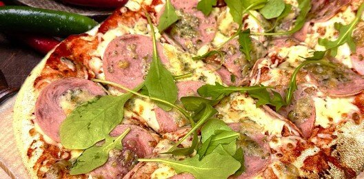 Римская с Горгонзолой и ветчиной