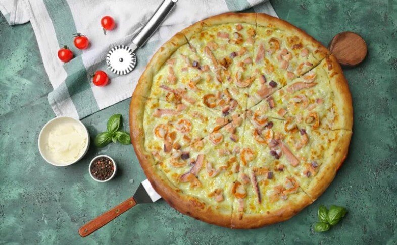 Пицца Морская 33см