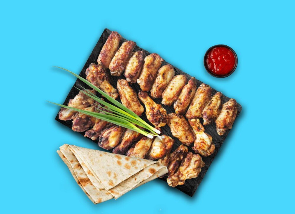 Крылышки с мангала XL