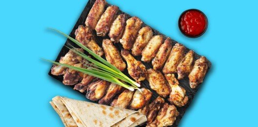 Крылышки с мангала XL