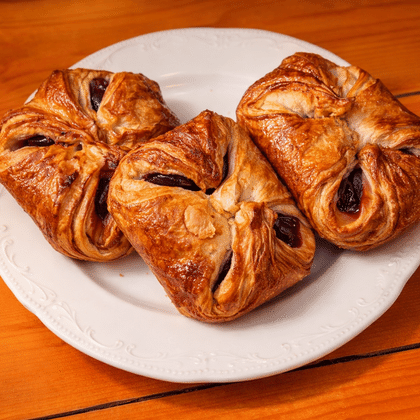 Розанчики с малиной (3 шт)