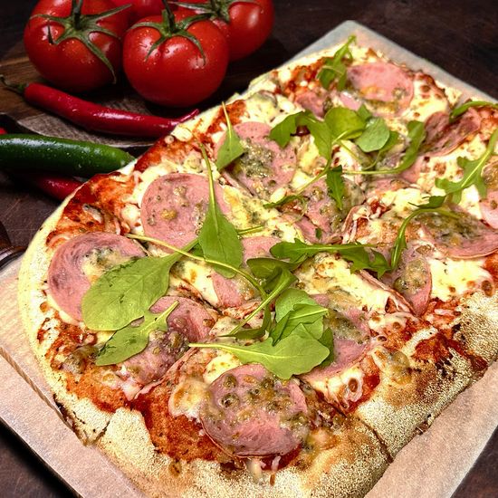 Римская с Горгонзолой и ветчиной