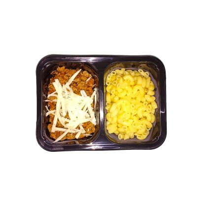 (з)Макароны Болоньезе с сыром