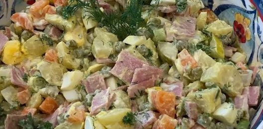 Салат Домашний (вареная колбаса)