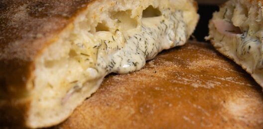 Ветчина сырные уголки