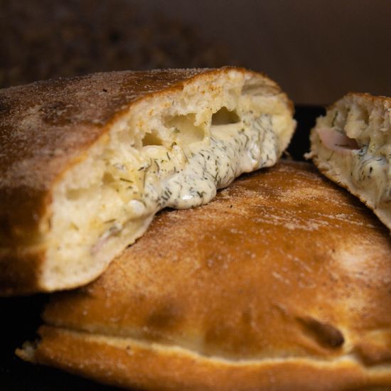 Ветчина сырные уголки