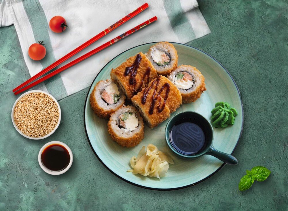 Темпура с Лососем